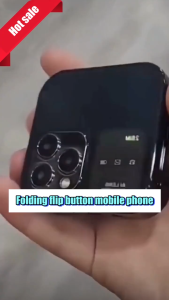 (พร้อมส่งจากไทย)  พร้อมส่งในไทย New โทรศัพท์จิ๋ว มือถือจิ๋วฝาพับ ขนาดพกพา i16 pro มีภาษาไทย ใส่ได้2ซิม น่ารัก โทร-เข้า-ออก ถ่ายรูป-วิดีโอ ฟังเพลง ยังไม่มีคะแนน