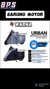 Cover Motor Urban Jumbo/Sarung Penutup Pelindung Motor Gede Besar Moge