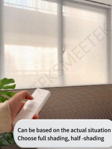 Customized Smart Honeycomb Blackout Curtains Electric Roller Blind Venetian Curtains Smart Curtain for Home