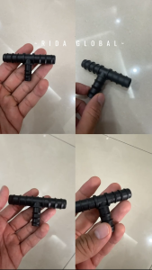 Tee konektor Ukuran16mm untuk selang aerasi 16/25 mm