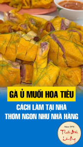 Set nguyên liệu gà ủ muối hoa tiêu gia vị thảo mộc ủ gà thơm ngon kèm công thức chuẩn