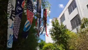 ธงตกแต่งสไตล์ญี่ปุ่น ธงญี่ปุ่นตกแต่งร้านอาหาร โนโบริโคอิโนโบริตกแต่งรูปธง🎏🎏