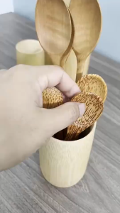 Thìa Gỗ Muỗng Gỗ Tự Nhiên Xưởng Việt Nam Sản Xuất (hàng cao cấp)