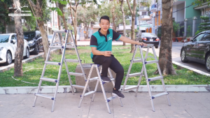 Thang nhôm cao cấp SHIN YANG SY-904 Hàn Quốc (Made in Korea)