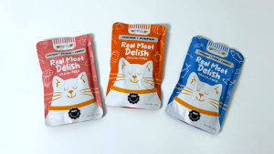 Best of Petsup Cat [Bundle] - 12 Real Meat Delish + 6 Cat Can Wet Food + 4 Ocean Choice + 1 Pack Dental Stick + 1 Pack Premium Licky + 1 Mini Meat Mousse