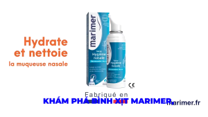 Combo Baby Marimer (Vệ sinh mũi hàng ngày + Hỗ trợ phòng ngừa viêm mũi) 100ML