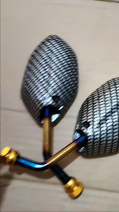 PROMO SPION TWOTONE KARBON MINI MODEL BEAT UNIVERSAL DRAT HONDA DAN DRAT YAMAHA