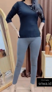 SRIWA Celana Legging Wanita Soft Rayon CL01