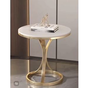 Sum🌈(จัดส่ง24H)โต๊ะข้างโซฟา ตั้งมุมห้อง ตกแต่งห้อง โต๊ะกลมขนาดเล็ก มินิมอลสไตล์ โครงขาเหล็ก