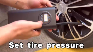 Portable Tire Lnflator Wireless/Car Tire Inflator Pump Digital Pump Air Compressor for Car Bicycle