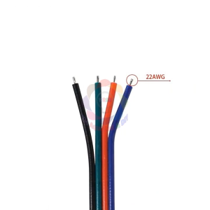 Dây điện 4 hàng 4pin nhiều kích thước dây điện bẹ dùng cho 3 kênh RGB/4 kênh WRGB
