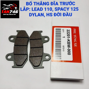 Má phanh bố thắng đĩa trước LEAD 110 Spacy 125 Dylan bố hoàn thiện siêu nét thông số siêu chuẩn.