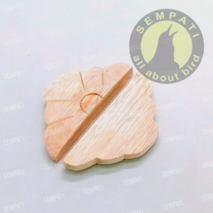 SEMPATI Kaki Sangkar Kandang Burung Derkuku Perkutut Satu 1 Set 4 Pcs Mahkota Sikilan Aksesoris Sangkar Perkutut Klasik Kayu Jati Ukiran