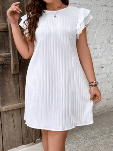RAJA SOFIA RAFFLES DRESS PLUS SIZE