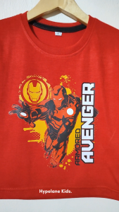 Baju Kaos Distro Harian Anak Laki Laki Karakter SuperHero Import 1 - 10 Tahun - Hypelane - DTF2