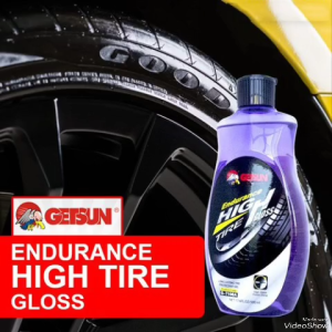 GETSUN HIGH TIRE GLOSS 500ML น้ำยาขัดยาง น้ำยาขัดยางดำ น้ำยาทายางดำ น้ำยาเช็ดยางรถ ยางรถ น้ำยาขัดยาง น้ำยาทาล้อยาง T0004