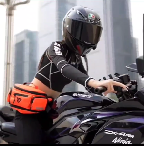 Tas Motoran selempang Pinggang Dari Motowolf Mdl-0721 Waist Bag Motorcycle tas pinggang