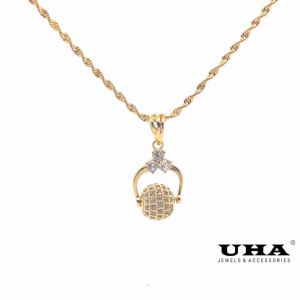 M1454 Mặt và Dây chuyền nữ đính đá CZ cao cấp UHA