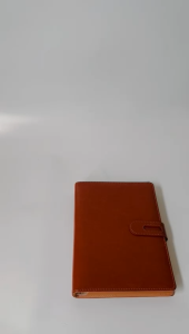 Buku Agenda Note Book Cover Klip Cover Bahan Kulit Jurnal Garis A5 Notebook Diary Book D1-006