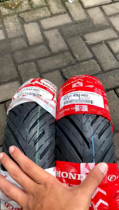 BAN HONDA FEDERAL 110/90 -12 100/90 -12 K93 SCOOPY DONAT 44711-K93-N02 TUBLESS