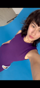 O Two-Tone Midi Dress Purple&Blue 💜 ชุดเดรส ทรงสวย โชว์ต้นขา น่ารักๆ ชุดงานแต่ง เพื่อนเจ้าสาว แย่งซีน แพงๆ