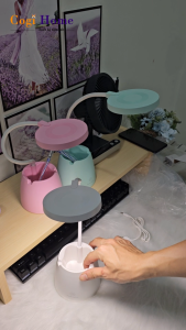 Đèn Bàn Học Chống Cận Pin Sạc Tích Điện Không Dây