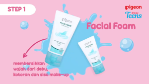 PIGEON TEENS Facial Foam For All Skin Types 100ml 40ml || Pembersih Wajah Remaja || Sabun Muka Remaja Pigeon Original