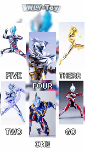 (Malay spot)New SHF variety of Ultraman series multi-accessory multi-joint movable toy model childrens gift Plastic Figures toys