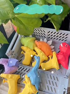 HIPPOLAND Mainan pistol air dinosaurus Water gun dinosaurs mosaik tembak air pistol air mainan tembak air anak dinosaurus 433