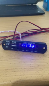 Kit Modul MP3 Musik Bluethooth 12V V8.7 AUX USB Record dan Bisa Karaoke
