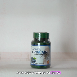 ArbaAini Kapsul Ekstrak Bilberry 50 Kapsul | Membantu Memelihara Kesehatan Mata