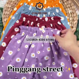 LICERIA - SETELAN ANAK / SET SONIA DAISY / SETELAN BAJU ANAK PEREMPUAN RUFFLE BUNGA 0-3 TAHUN