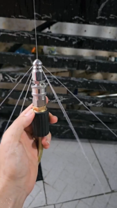 Đầu Béc Phun Cao Áp 7 Tia Thông Ống Cống Chuẩn Kết Nối Nhanh 1/4 (0.8 Ly) Cho Máy Rửa Xe Áp Lực Cao