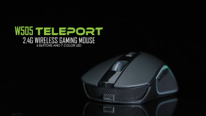 Imperion W505 Teleport Wireless Gaming Mouse Built-In Battery Rechargable 6 Buttons and 7 Color LED