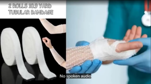 2m Net Elastic Bandage/Perban Elastis Jaring/Set Jaring Tetap Perban Sendi/Perban Jaring Med
