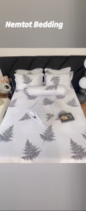 🕎NHẬP KHẨU🕎 Bộ Ga Gối Tencel Viscose Tự Nhiên Mềm Mát Kháng Khuẩn Bộ 4 Món Gồm Ga và Vỏ Gối Ảnh Chụp Thật _ Nemtot Bedding