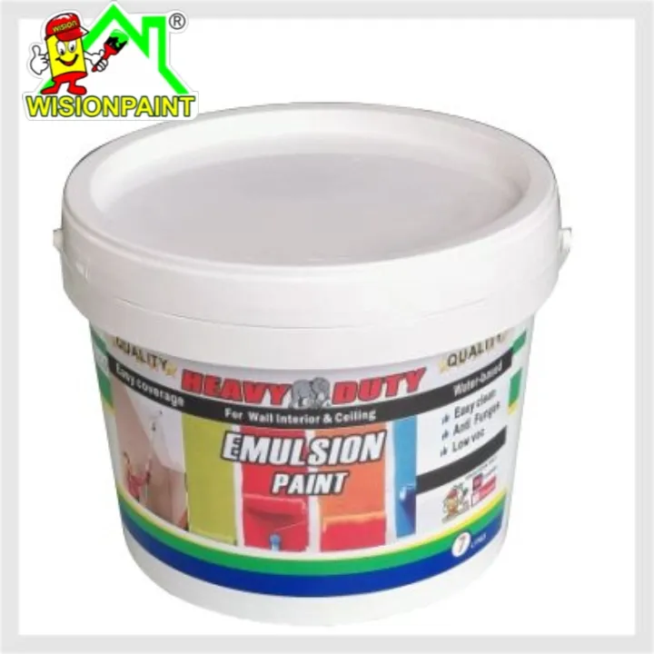 🔥 LM6179* RUBY RED 🔥 7L HEAVY DUTY Emulsion paint / 7LITER Interior ...