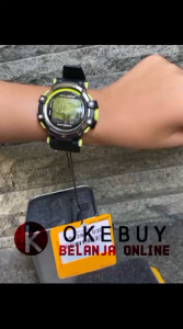 Jam Tangan Pria Digital Kalibre Maxwell Watch 996289030 Black-Green
