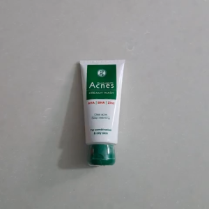 Kem rửa mặt ngăn ngừa mụn Acnes Creamy Wash làm sạch sâu sạch nhờn hiệu quả - Tuýp 100g