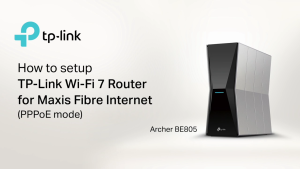 TP-Link Archer BE805 WiFi 7 Tri-Band Dual 10G + 4x 1G Ports Router with EasyMesh HomeShield