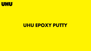 UHU ยู้ฮู อีพ็อกซี่ พัทที่ 60 กรัม กาวดินน้ำมันแข็งแรงพิเศษ ซ่อมได้ภายใน 10 นาที