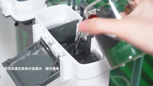 SG-Stock Mini Fish Tank Filter Aquarium Filter Pump Oxygen Generator Hanging Type 3 in 1 Wall-Mounted Quiet Water Purification Circulation