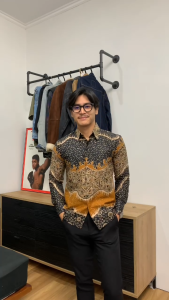 MENSTYLE BATIK - Kemeja Batik Pria Slimfit Lapis Furing Wisnu Bahan Katun Lengan Panjang Baju Batik Pria Premium Kemeja Batik Jumbo Sanggit.