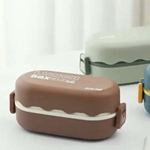 850ml Lunch Box Portable Picnic 2 Layer Food Container Storage Box School Office with Spoon Lunch Boxes Eco-Friendly