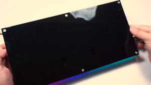 ĐỒNG HỒ LED MATRIX P5 nháy theo nhạc 2023 Clock Music - Nhiều hiệu ứng báo nhiệt độ báo lịch báo giờ báo thức cài đặt thời gian tắt (ĐẤU NỐI SẴN)