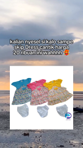 Setelan Dress Bayi Susun Syifana