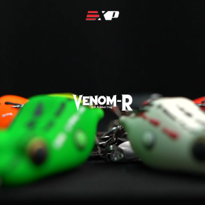 EXP VENOM R/XR FROG Soft Rubber Frog Expert For Snakehead Hunter Haruan/Toman Bunga/Bujuk Soft frog katak tiruan