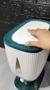 ( Bayar COD ) Dispenser Beras Max.12kg Tempat Penyimpanan Beras Serbaguna Kotak Wadah Beras Modern Rice Box