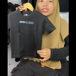 Kaos Anak Laki Laki Usia 1 -12 Tahun Tema Sahabat Nabi Uwais Gambar Depan Belakang