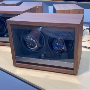 Kotak Jam Tangan Otomatis Watch Winder Box Premium Wood landscape